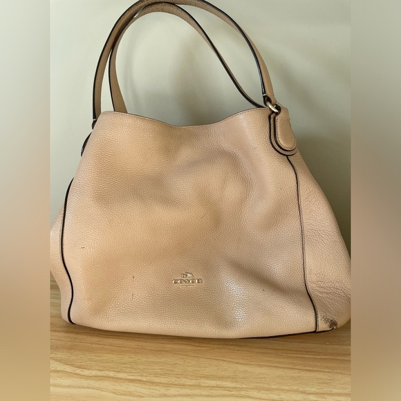 Coach Edie shoulder bag tan colour - Picture 12 of 12
